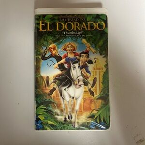 Dreamworks The Road to El Dorado VHS